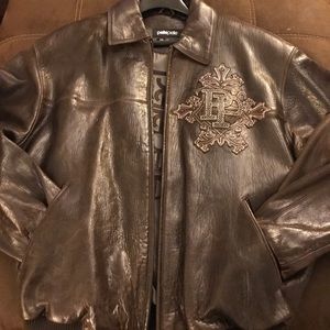 COPY - 1 Brown Leather Pelle Pelle Jacket Great Condition.!!